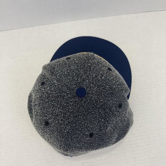 Los Angeles Chargers Hat Cap Fitted Mens 7 1/2 Navy Gray NFL Football New Era - Picture 8 of 11